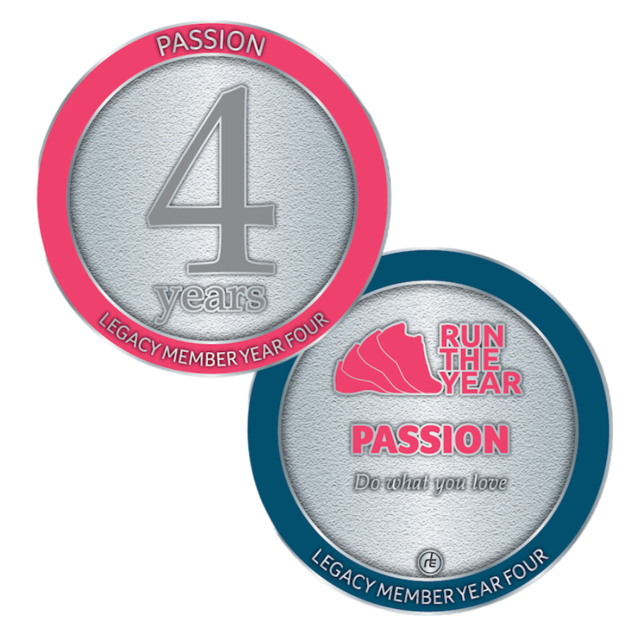 Run The Year Legacy Coin Year 4