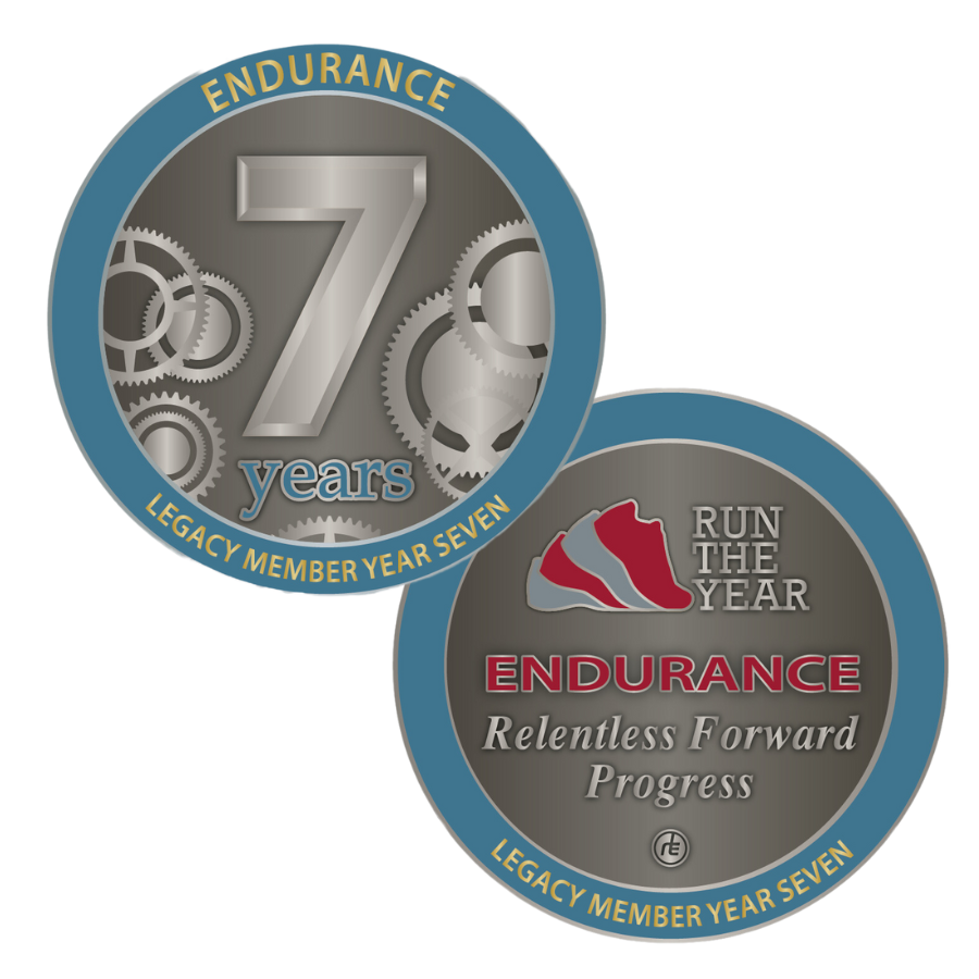 Run The Year Legacy Coin Year 7