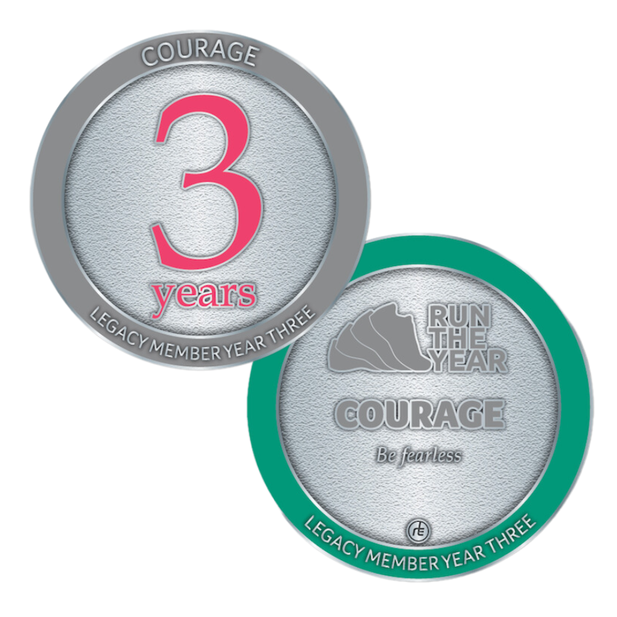 Run The Year Legacy Coin Year 3