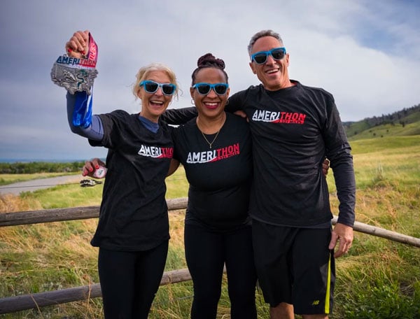 Amerithon Fitness Challenge | Run The Edge | Group Hug