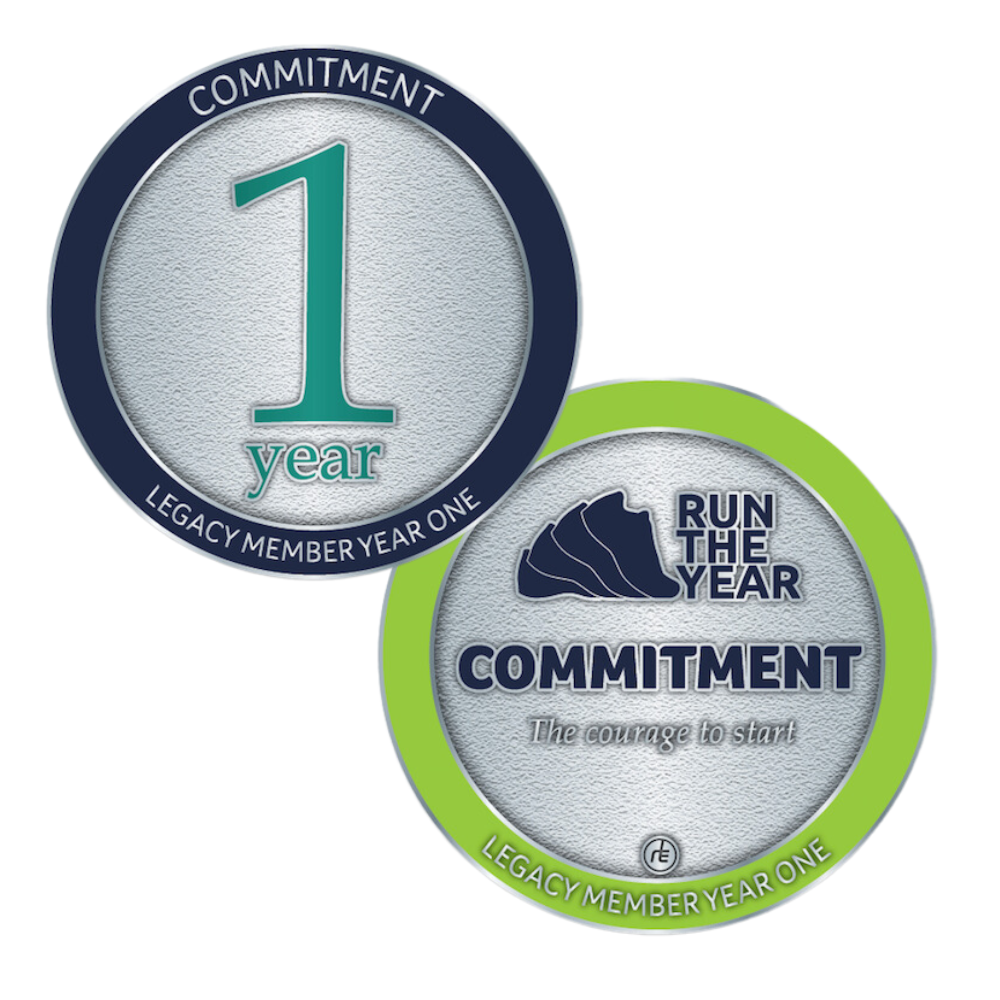 Run The Year Legacy Coin Year 1
