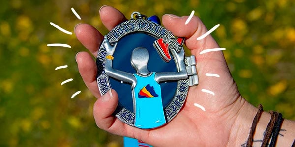 Run The Year 2023 Medal | Run The Edge