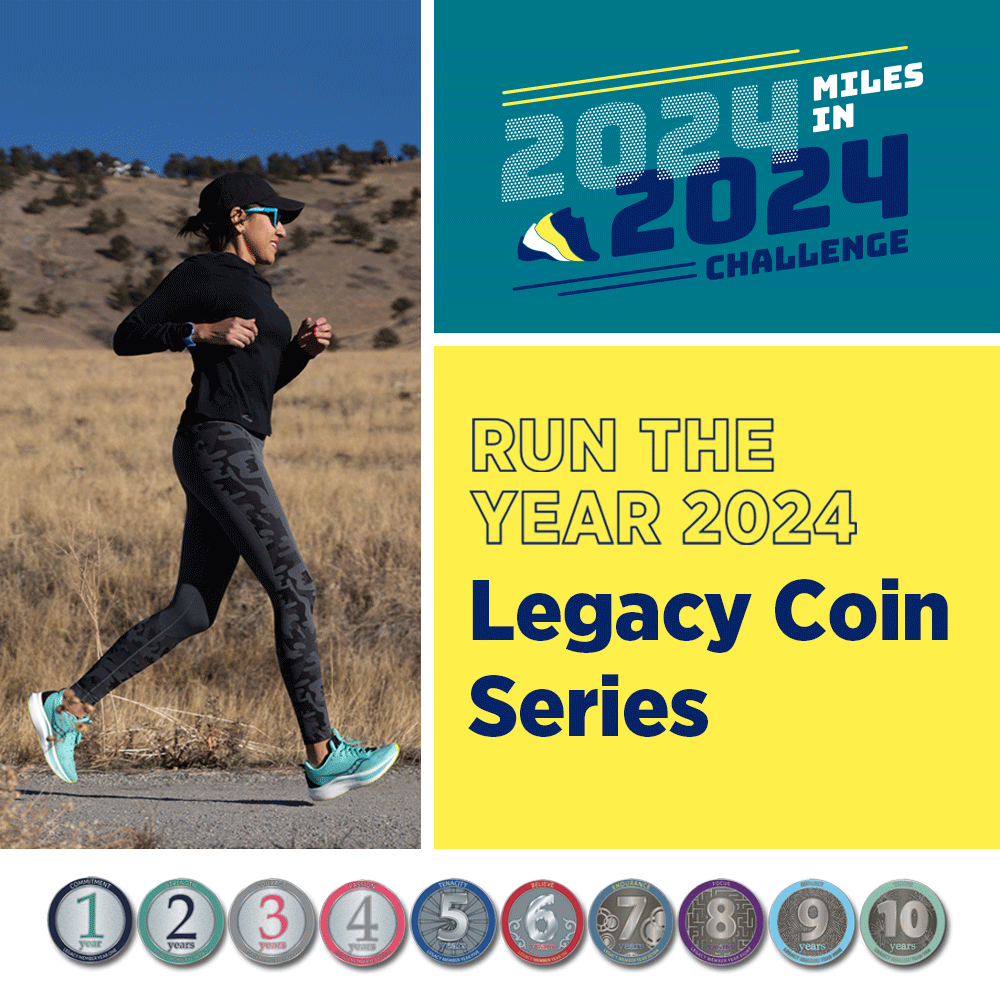 Run The Year Legacy Coins... Choose Your Coin